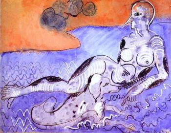 弗朗西斯 皮卡比亞 Woman with a Dog 弗朗西斯 皮卡比亞 Woman with a Dog